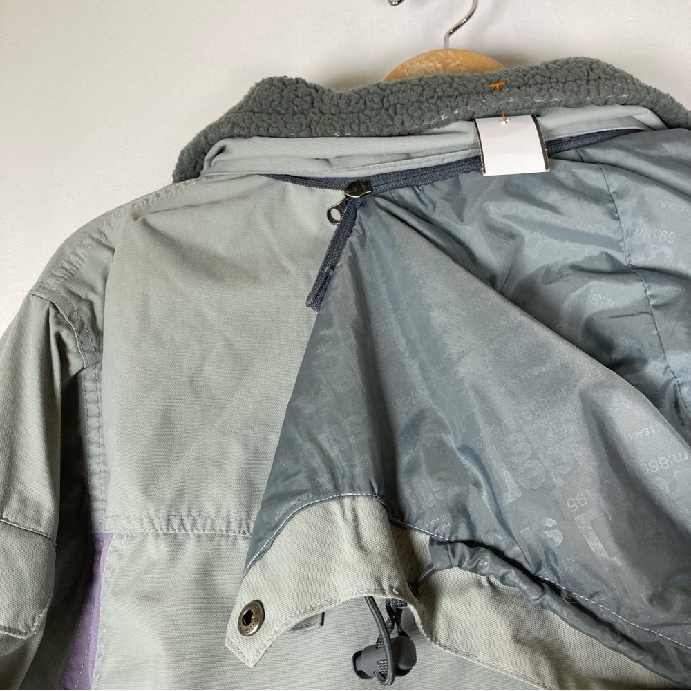 Ride Snowboards Jacket Women’s  L Gray Nylon Hooded - Picture 10 of 16